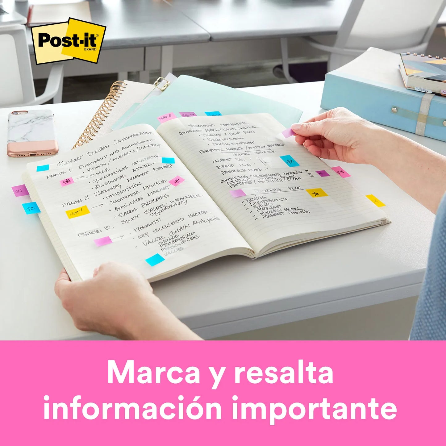 Banderitas Adhesivas Flechas Neón 684-AAR2 | Post It 70005247971