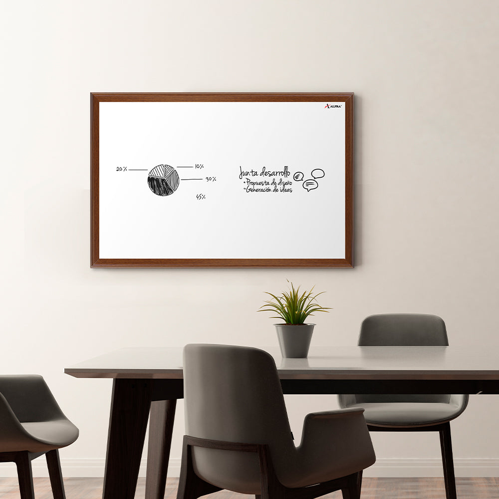 Pintarrón Continental 80 x 120 cm | Alfa 3004