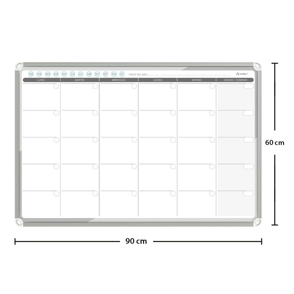 Tablero plano Master de 60 x 90 cm | Alfra 2110