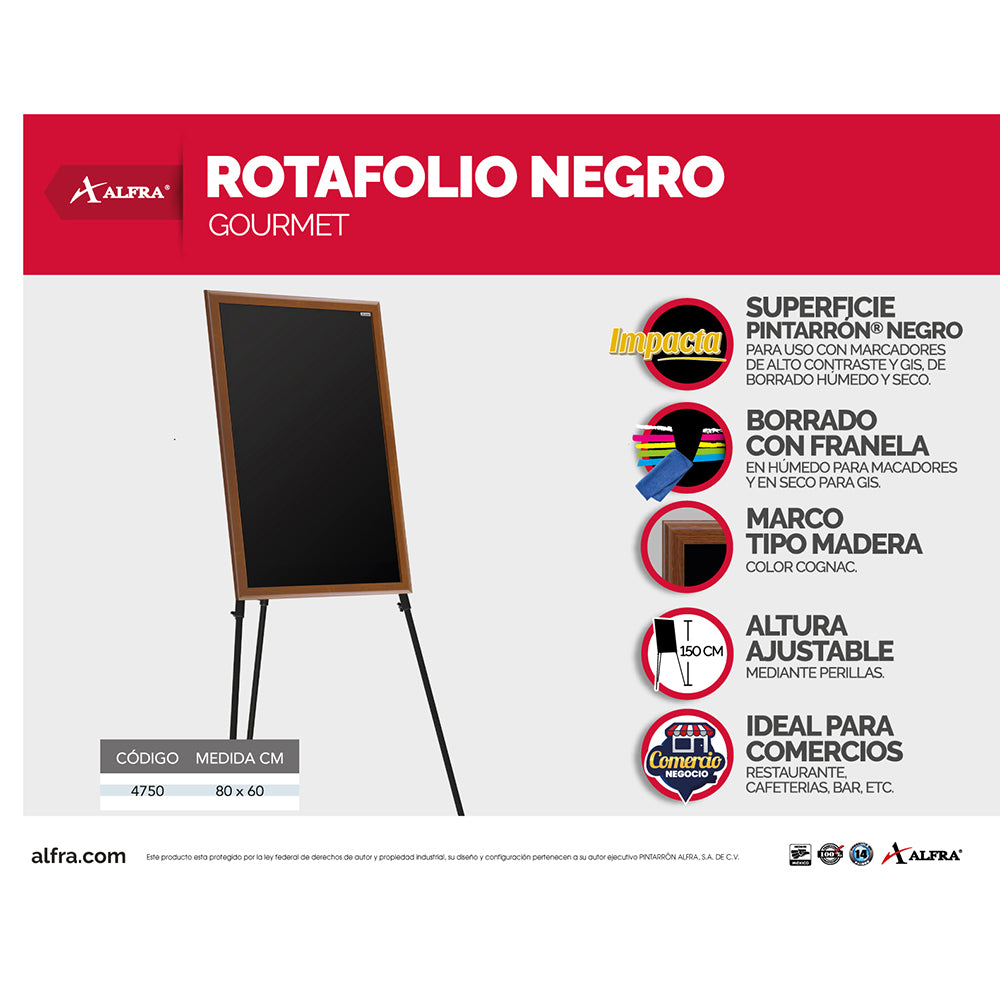 Rotafolio Gourmet 80 X 60 cm | Alfa 4750