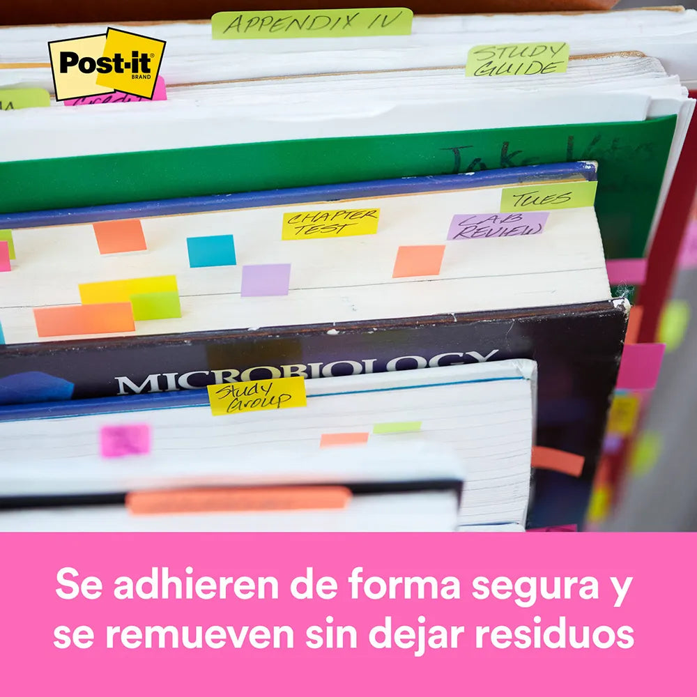 Banderitas Adhesivas 683-5CF Mini Colores Primarios c/ 100 - Post it 70005293710