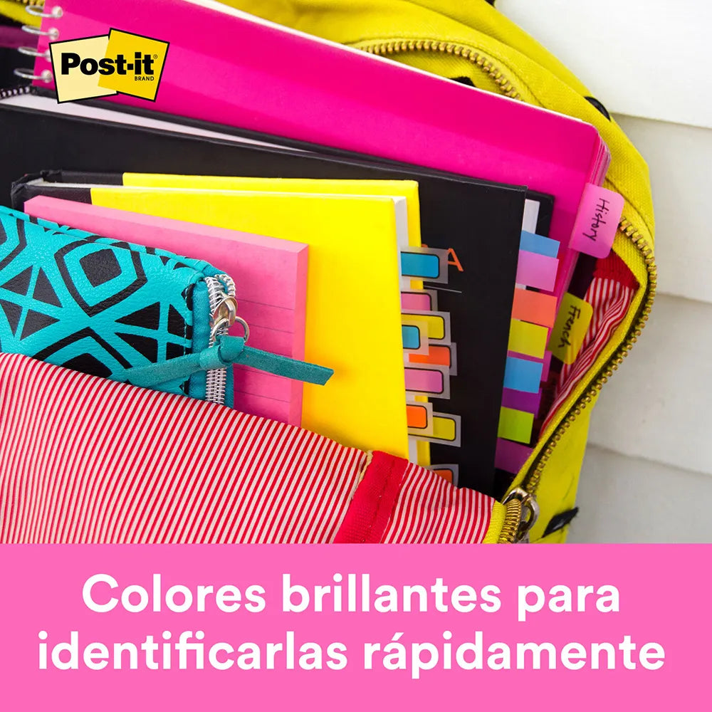 Banderitas Adhesivas 683-5CF Mini Colores Primarios c/ 100 - Post it 70005293710