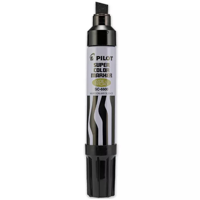 Marcador Super Color Marker SC-6600 Negro | Pilotpen 43100