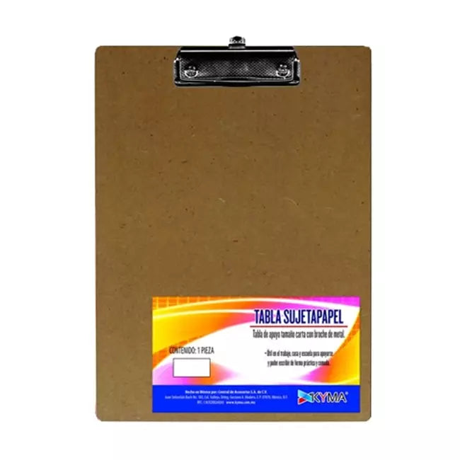 Tabla Sujetapapel Macocel Madera Carta | Kyma TABAGA-MAC-CTA
