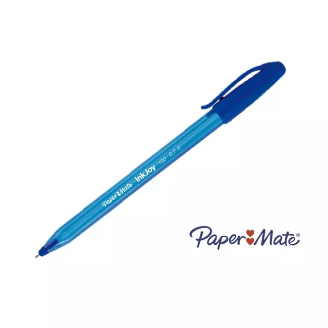 BOLIGRAFO KILOMETRICO INKJOY 100 FINO AZUL - PAPER MATE 1903861
