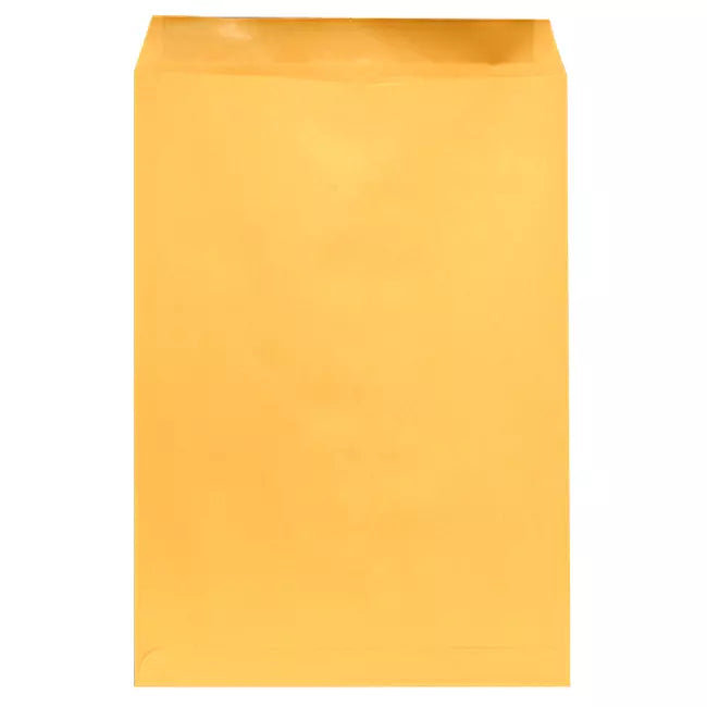 Sobre Bolsa Golden Kraft Solapa Engomada Oficio 24 Cm X 34 Cm Sobres B24Gks