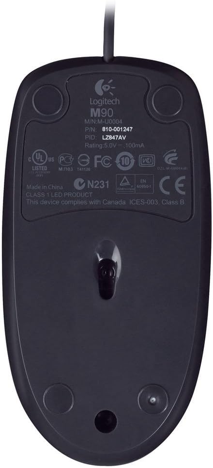Mouse Usb M90 Negro Logitech 910 00453