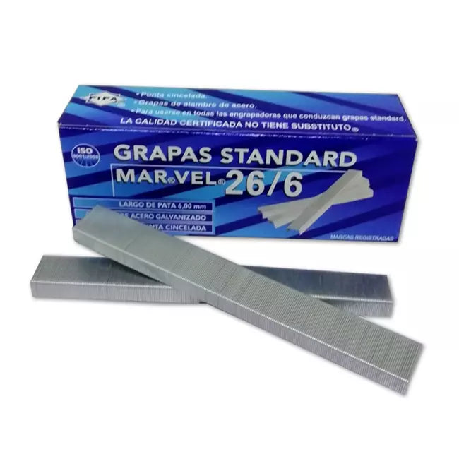 Grapa Estándar Mar Vel 26/6 con 5000 | FIFA 0041