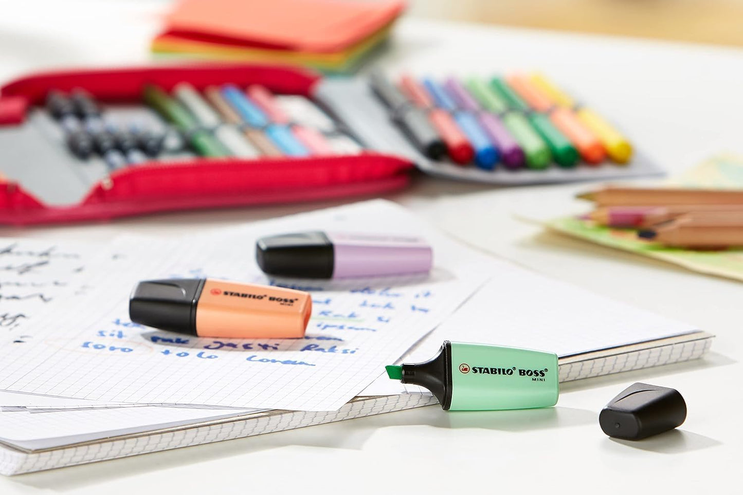 Marcatextos Boss Mini Pastel C/6 | Stabilo 07/06-27