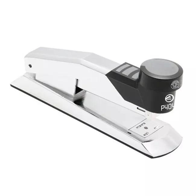 ENGRAPADORA ESTANDAR TIRA COMPLETA CUERPO METALICO CROMO/NEGRO DE GOLPE - BARRILITO P404