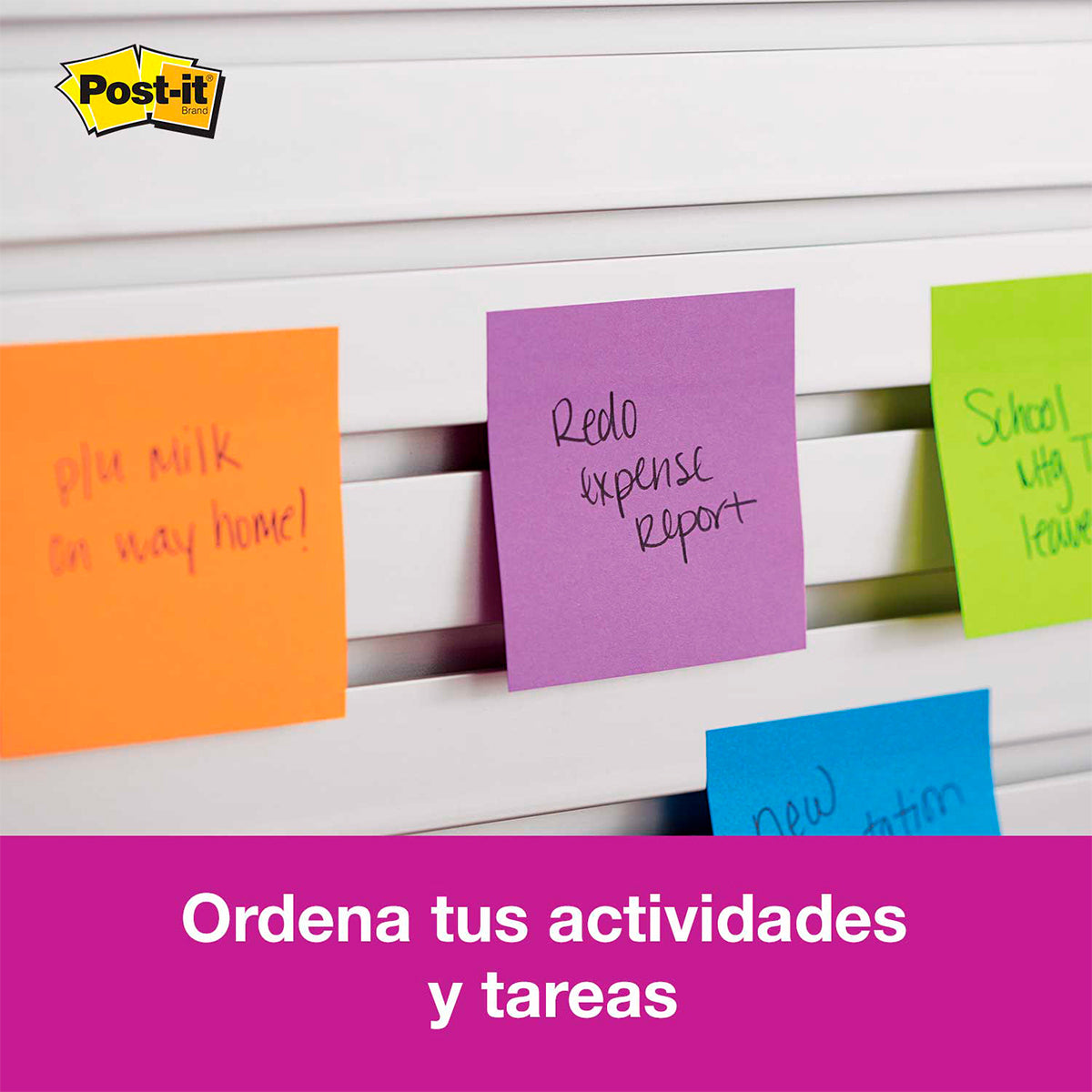 Notas Adhesivas Ola Aqua 22018 7.6 x 7.6 cm | Post-It 70005298933