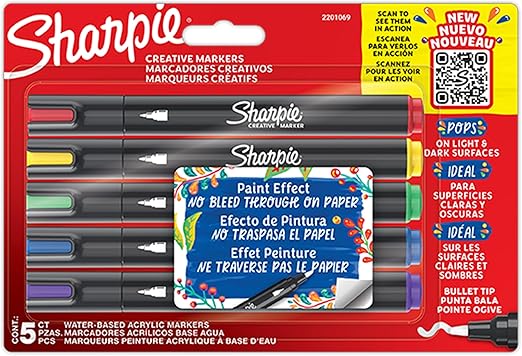 Marcador Creative Markers Tonos de la Naturaleza con 5 | Sharpie 2213328