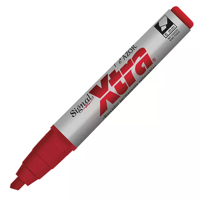 Marcador Signal Xtra Rojo - AZOR 40002