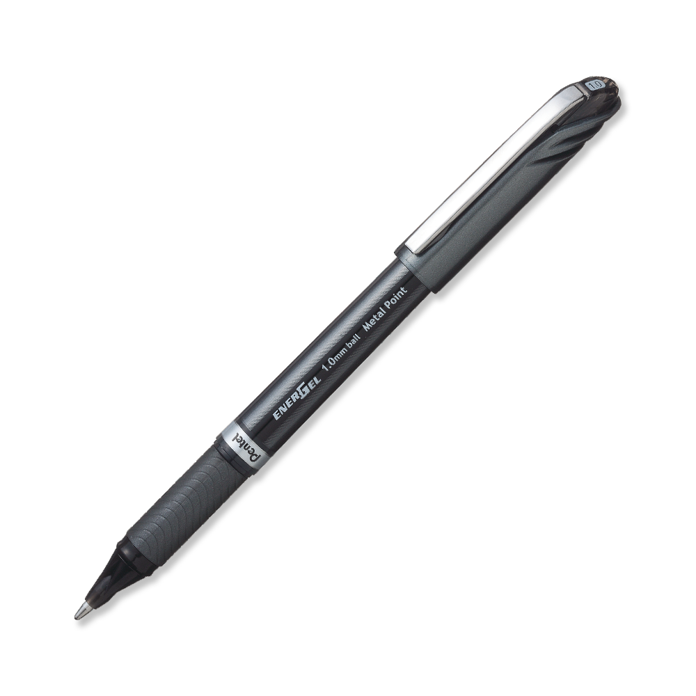 Boligrafo Energel Metal Point Ball 1.0 mm Negro | Pentel BL30-A