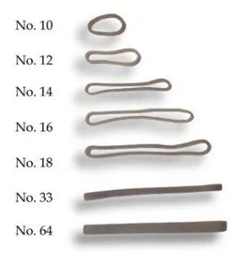 Liga Hule Natural #33 Bolsa con 100gr |Valmar 10033