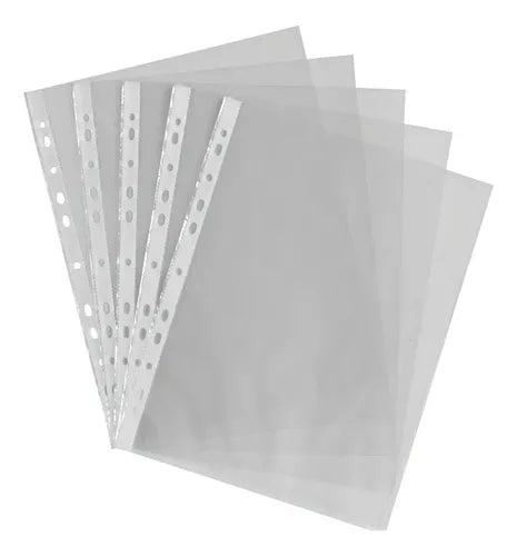 Protector de Hojas con Ceja Reforzada Carta | Kebemo 0119-0101