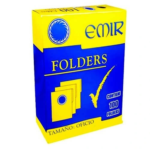 FOLDER CREMA OFICIO - FOLDERS 11221