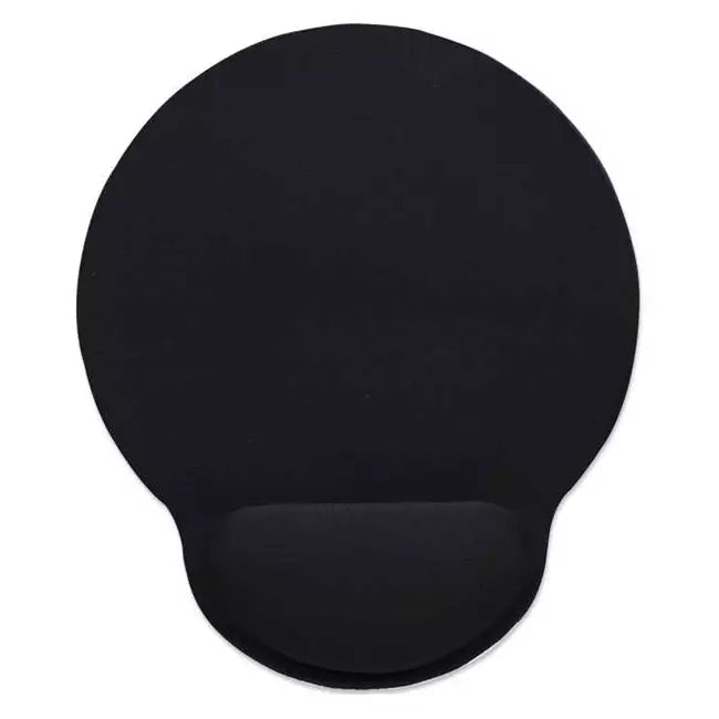 Mousepad con Descansa Muñecas Negro | Manhattan 434362