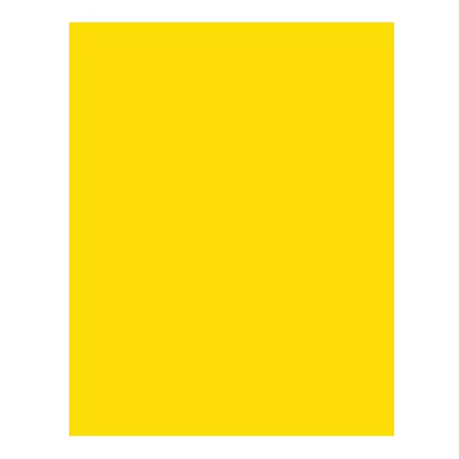 PAPEL BRIGHTS HOJA CARTA AMARILLO ORO - SUPRA 10-6508
