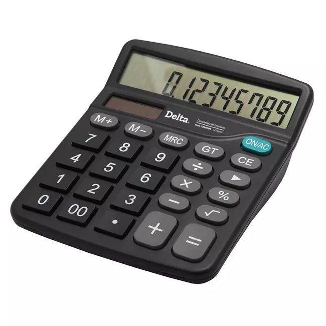 Calculadora de Escritorio 12 Digitos Grande | Delta 7808CDE