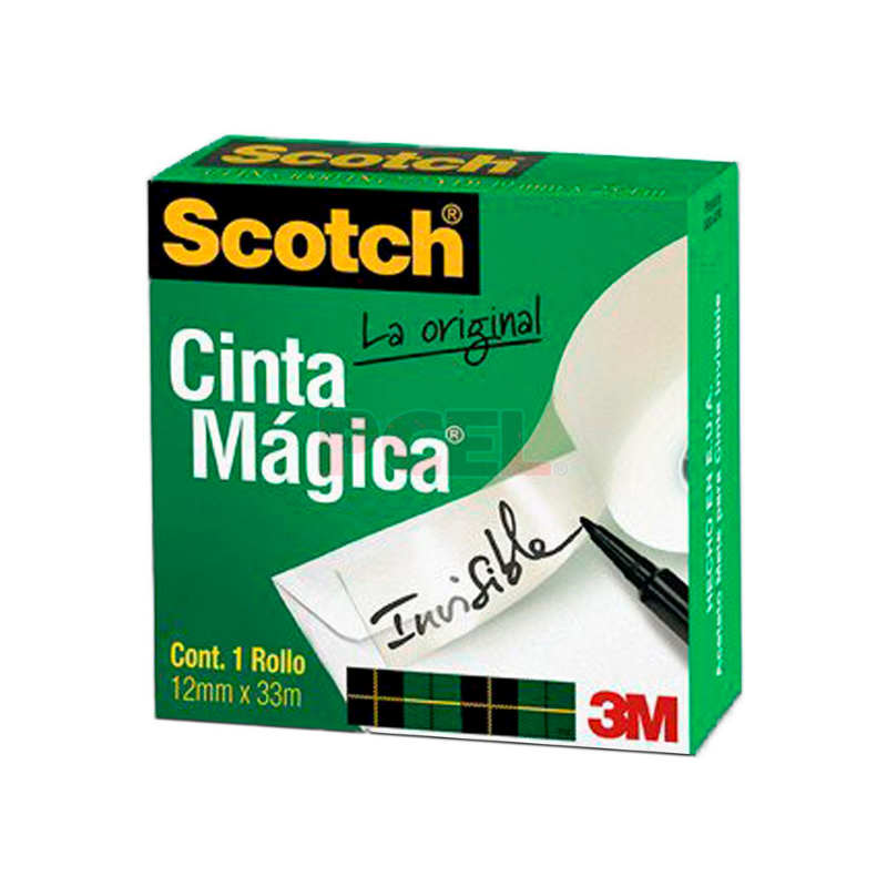 Cinta Mágica Invisible 12 mm x 33 m | Scotch 810
