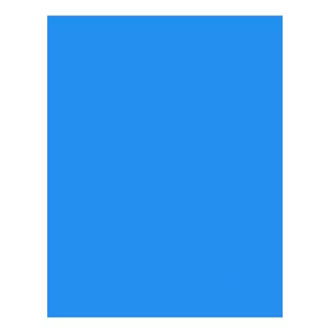 PAPEL BRIGHTS HOJA CARTA AZUL - SUPRA 47-0008
