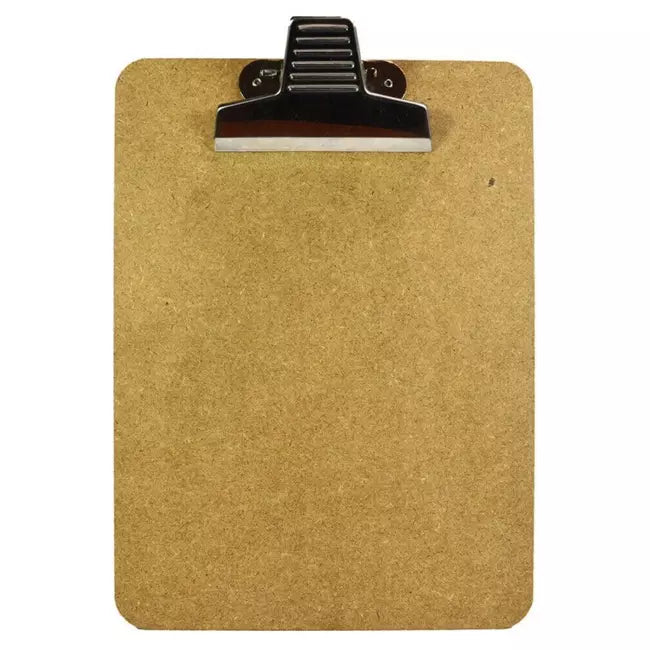 Tabla Fibracel Clip Metalico Carta Marros MR 90