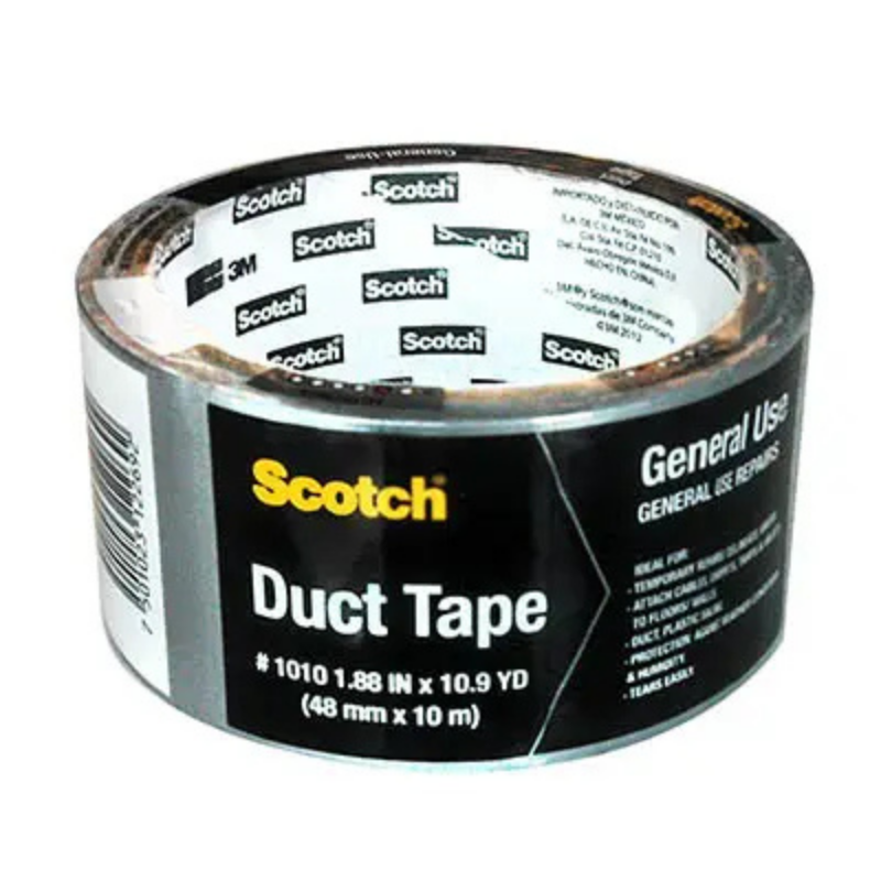 Cinta Adhesiva para Ductos (48mm x 10m) | Scotch 1050