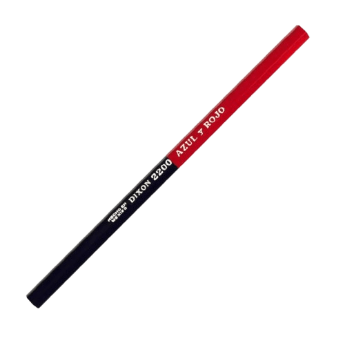 Lapiz Dixon Bicolor Delgado