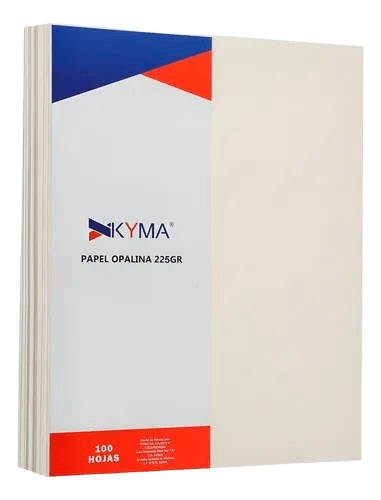 Cartulina Kyma Opalina 220 G Carta Marfil Con 100