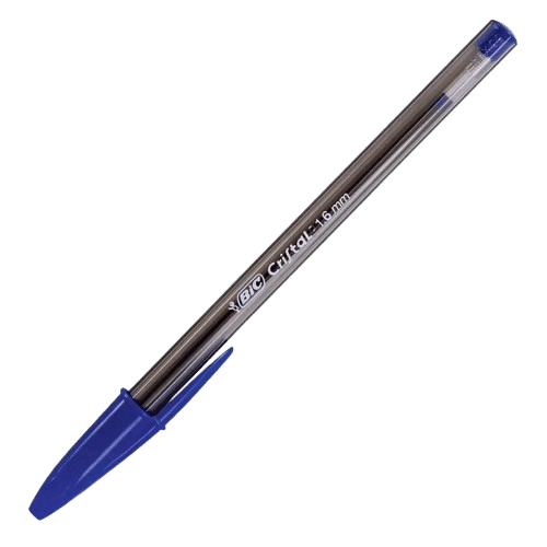 Boligrafo Bic Cristal Intenso Extra Grueso 1.6 Mm Azul