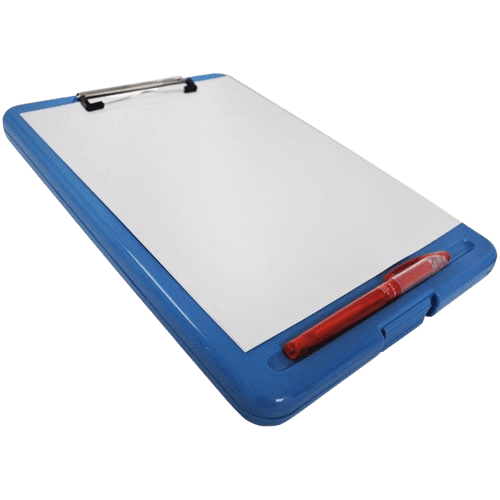 Tabla Sablon Portadocumentos Iclip Carta Azul