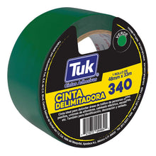 Cinta Delimitadora 340 4 Mm X 33 M Verde - TUK 434316