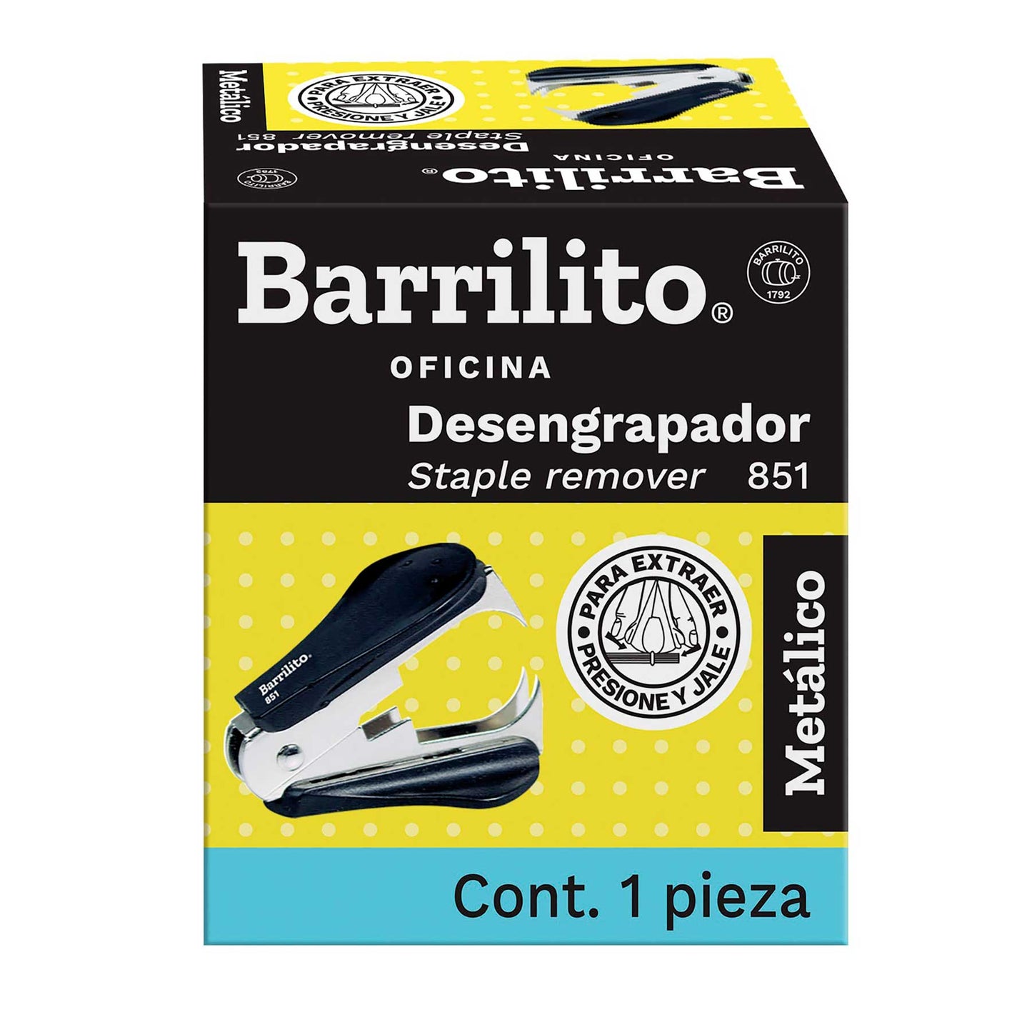 Quitagrapas Antiderrapante | Barrilito 851