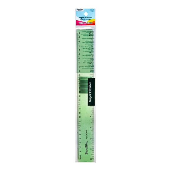 Regla Súper Flexible 30 cm | Barrilito FLEX30N