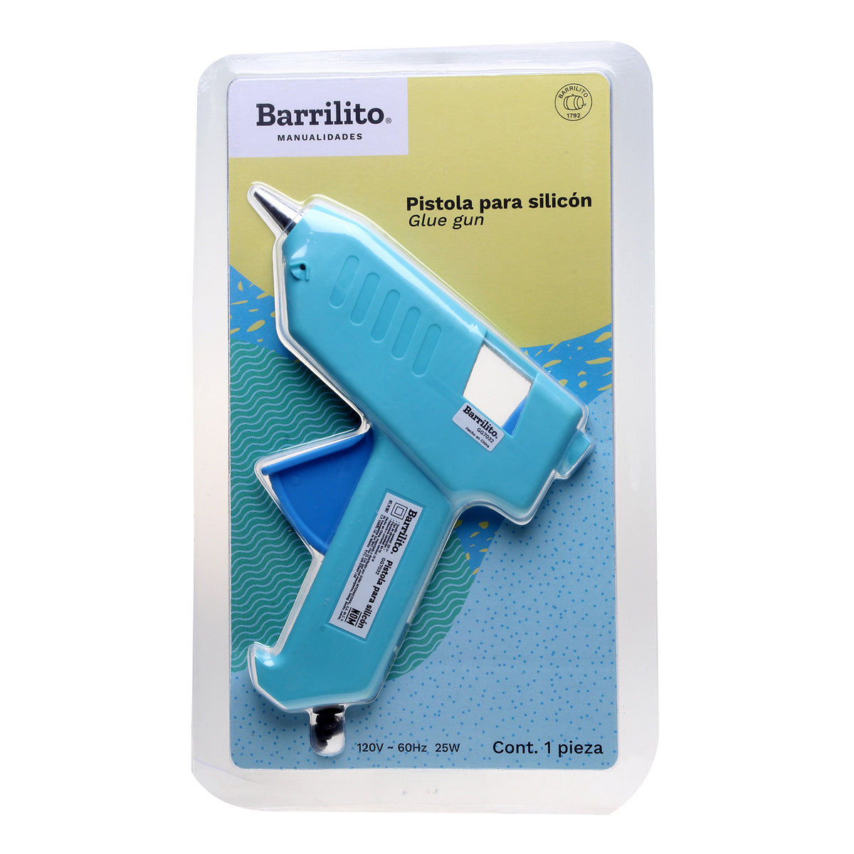 Pistola para Silicón Grande 11mm 25w | Barrilito GG7032