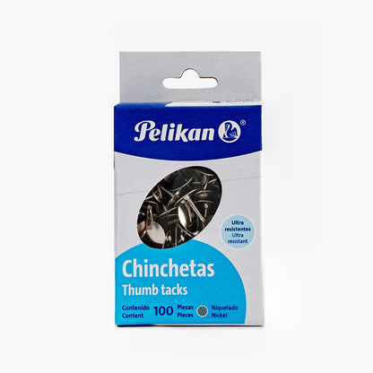 Chincheta Metálica C/100 | Pelikan 01200008