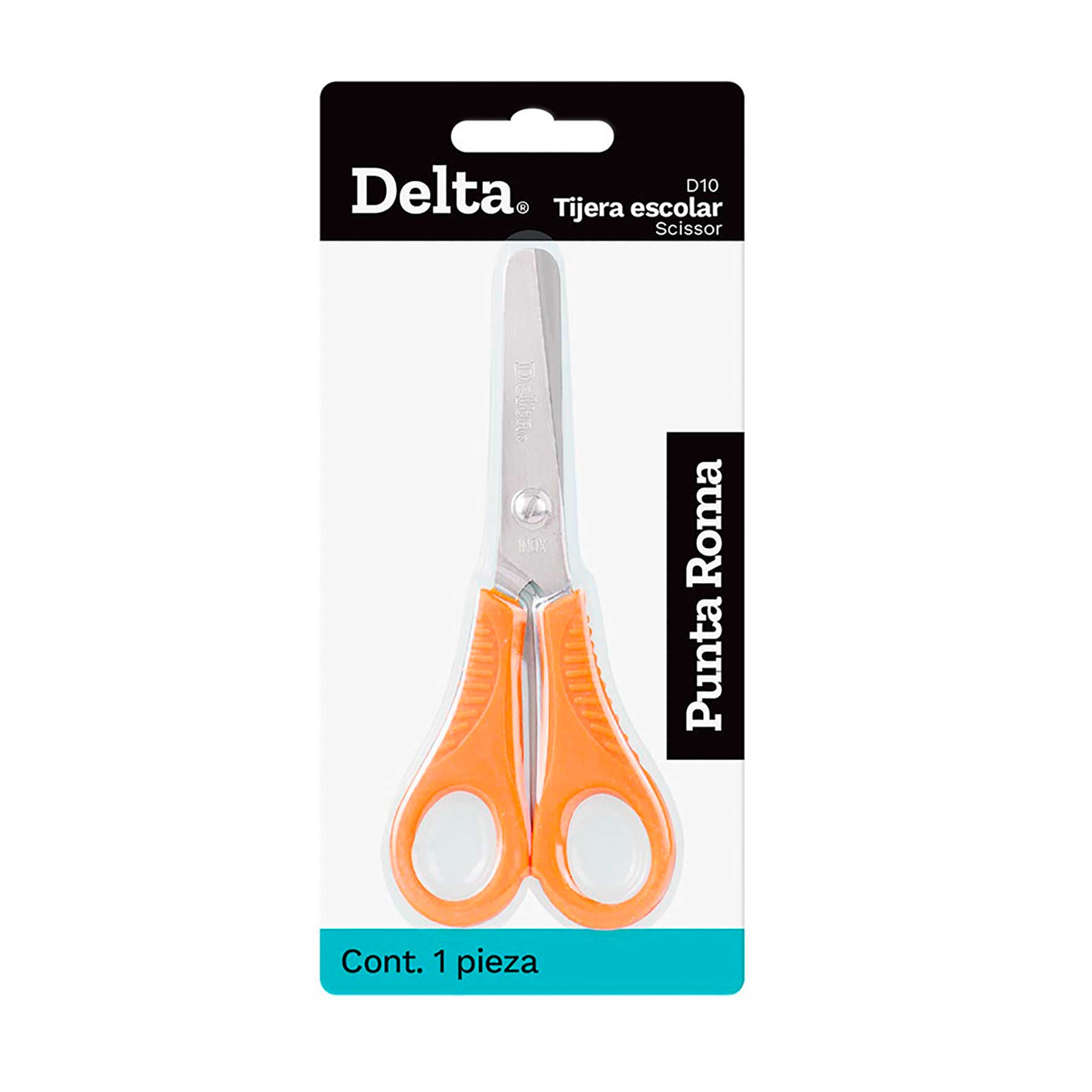 Punta Romo Tijera Escolar Punta Roma 12.7 cm | Delta D10 | Ofimart – Ofimart México