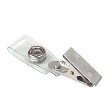 Broche Caimán Metálico para Porta Gafete | Barrilito CAI501