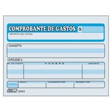 Comprobante De Gastos Block De 50 Hojas Printaform 2053