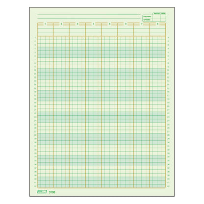 Tabular Para Auditoria 8 Columnas C/50 | Printaform 3108