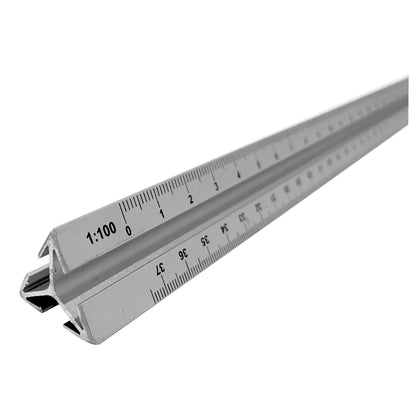 Escalimetro Metalico 30 cm con Estuche | Barrilito 1022I