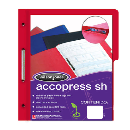Carpeta Accopress Sh Carta - Wilson Jones P4552
