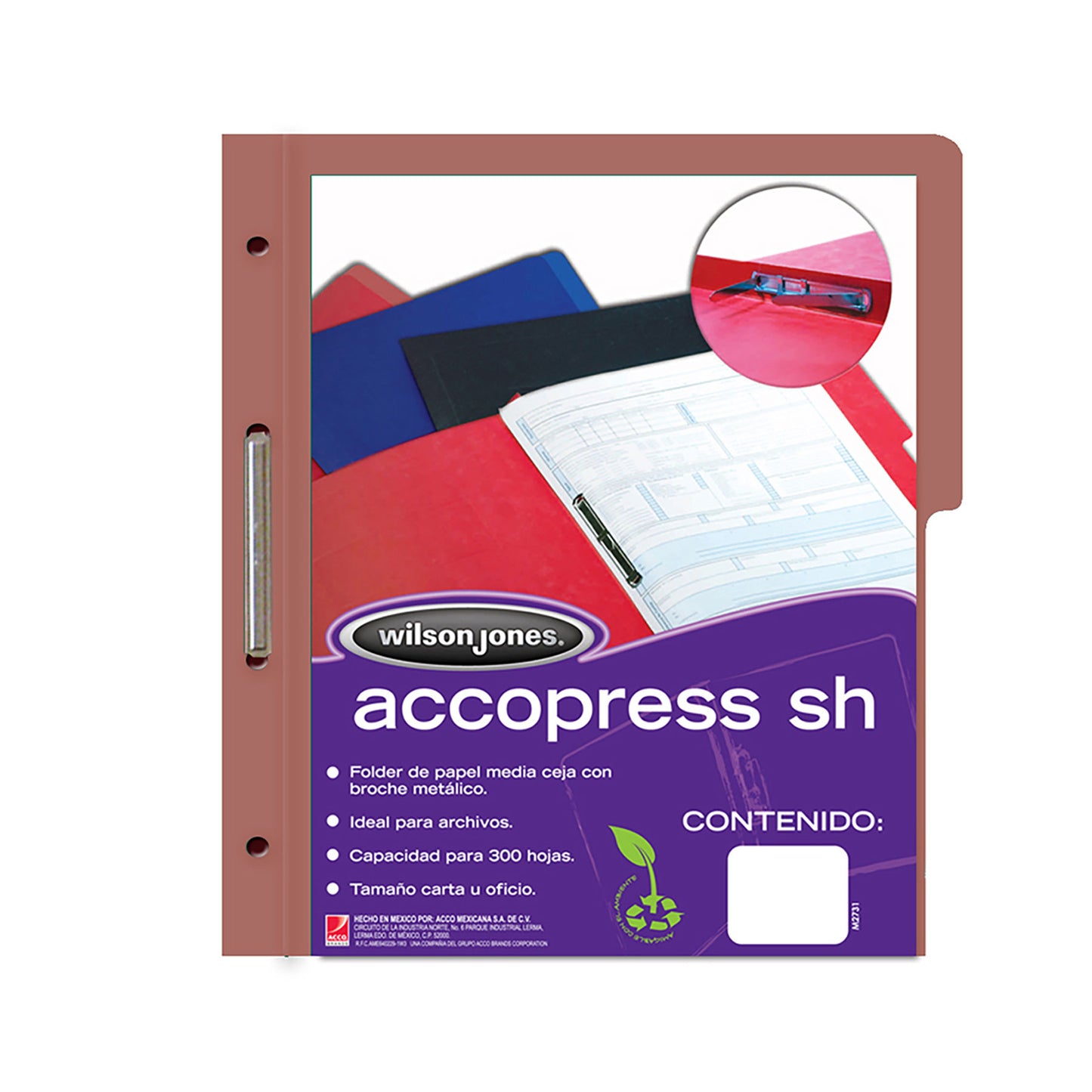 Carpeta Accopress Sh Carta - Wilson Jones P4552