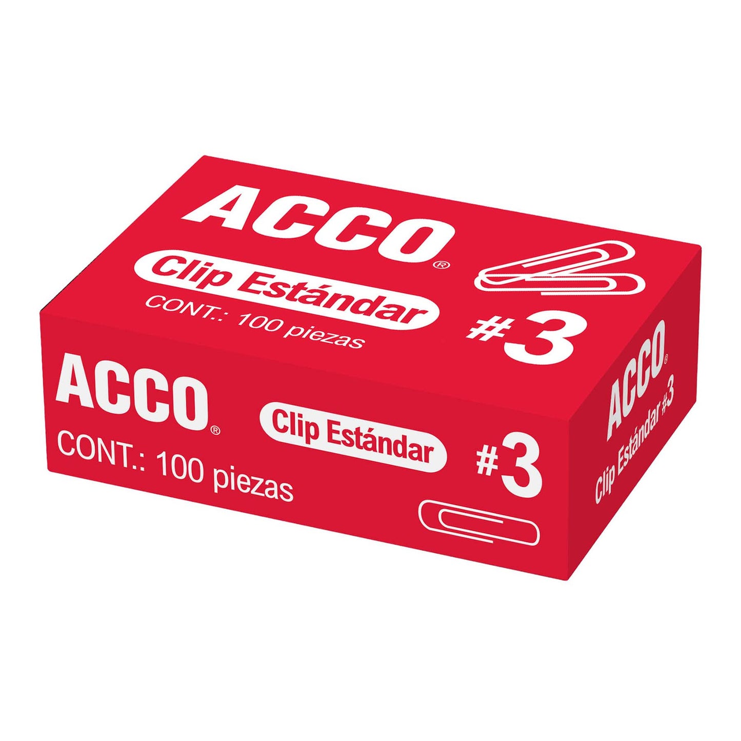 Clip Estándar #3 con 100 | ACCO P1670