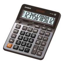 Calculadora de Escritorio 12 Digitos Gris/Negra | Casio GX-120B