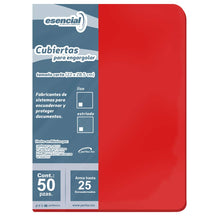 Cubierta Liso Carta Rojo | Esencial
