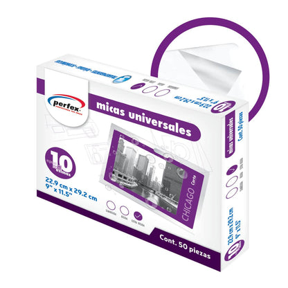 Mica Térmica 10 mil. Carta 22.9 cm x 29.2 cm  | Perfex