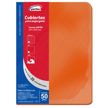 Cubierta Premium Estriado Carta Naranja | Perfex