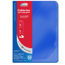 Cubierta Premium Estriado Carta Azul Intenso | Perfex